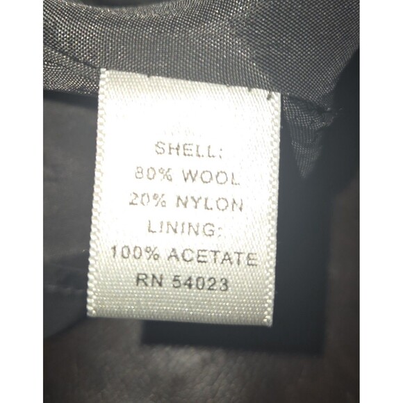 Vintage 90s Banana Republic Wool Grey Button down A-line Midi Skirt Pockets 0 - Picture 5 of 5